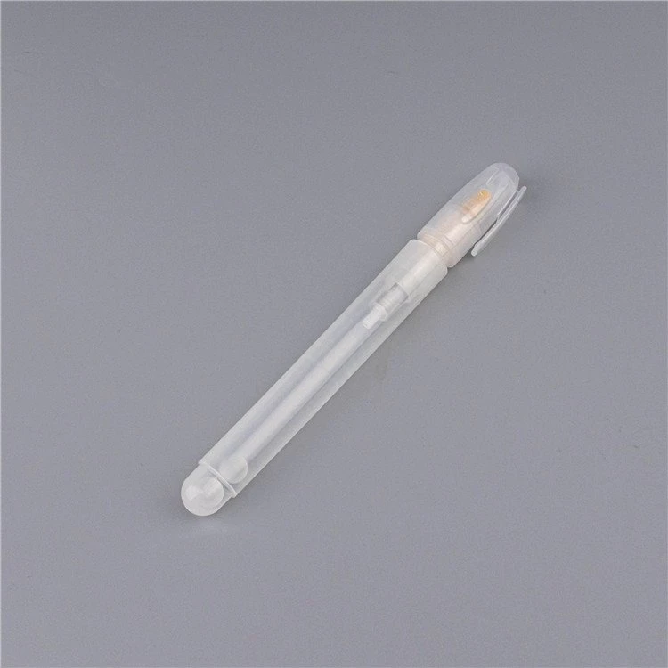 Marcador táctil de pintura en blanco rellenable vacío de 15 mm