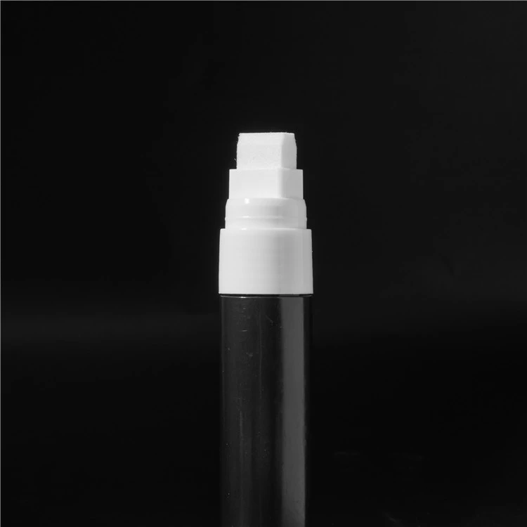 Marcador acrílico vacío de 4,5 mm, 15 mm, negro