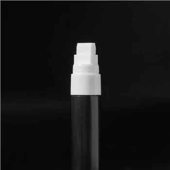 Marcador acrílico vacío de 4,5 mm, 15 mm, negro