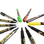 Marcadores permanentes de doble punta